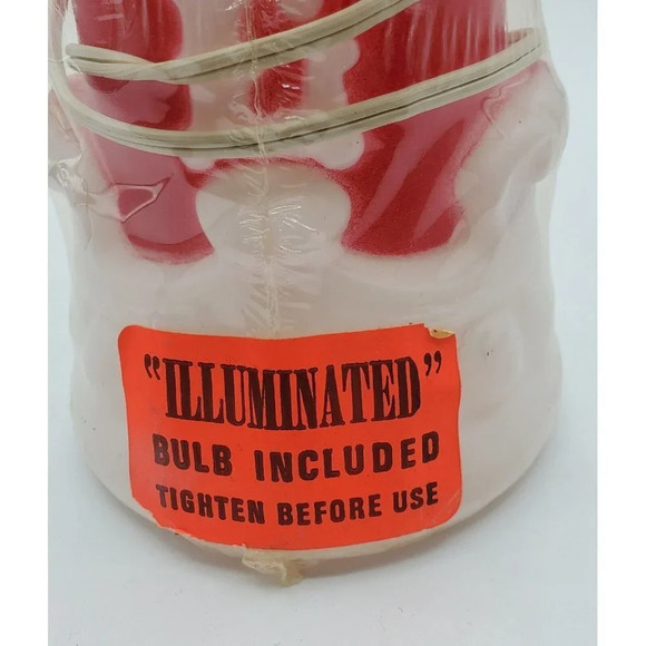 Vintage Empire 1970 13" Candle Indoor Table Blow Mold ESTATE FIND  * READ - Picture 7 of 10